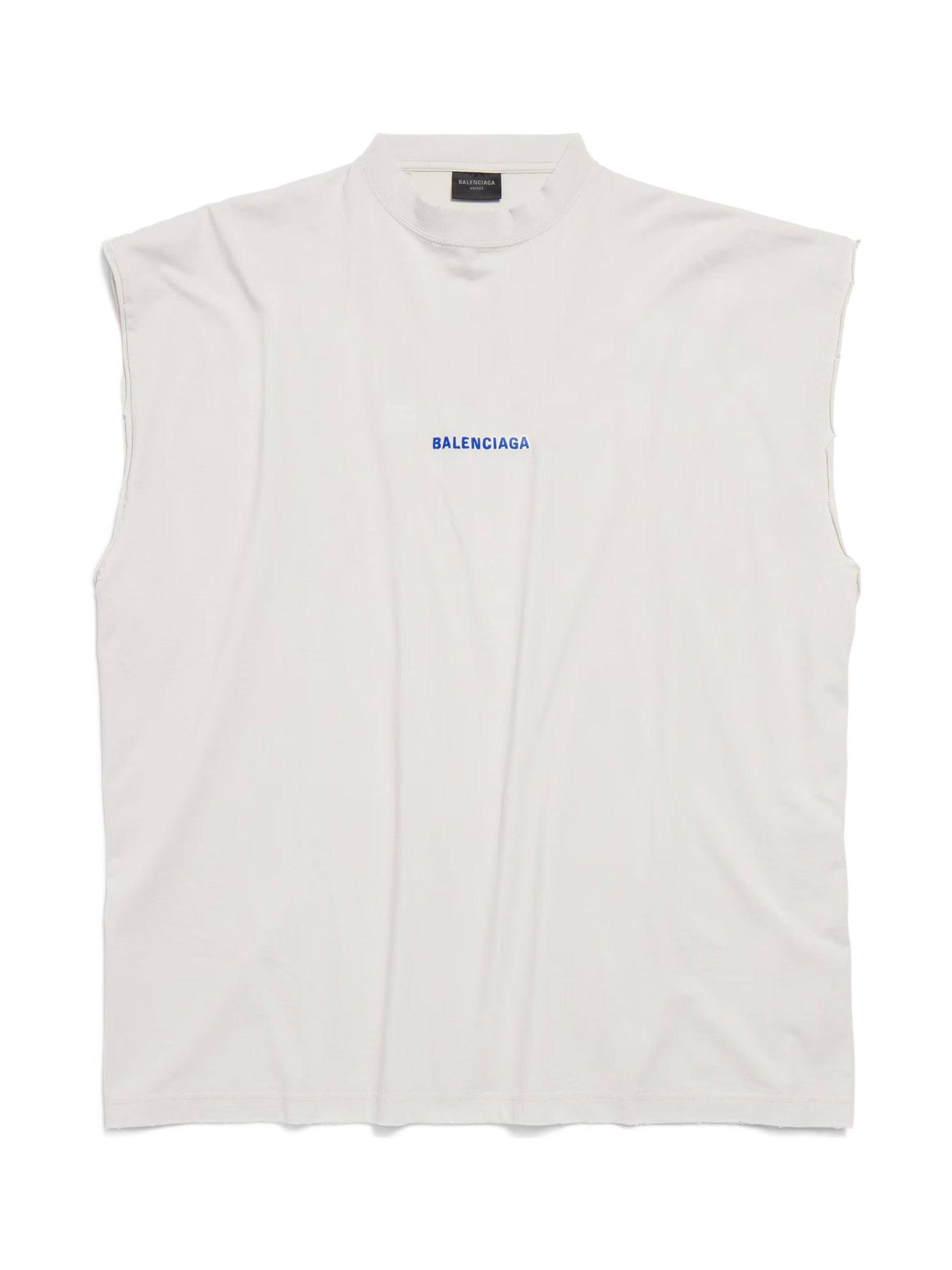BAL3NCIAGA SLEEVLESS T-SHIRT